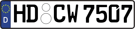 HD-CW7507
