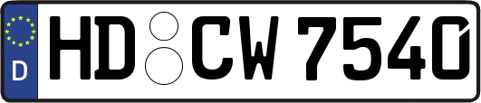 HD-CW7540