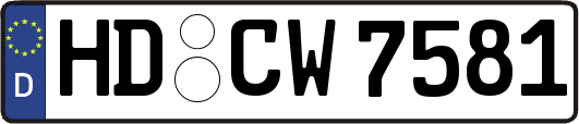 HD-CW7581