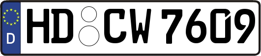 HD-CW7609