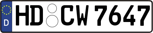 HD-CW7647