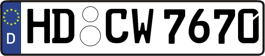 HD-CW7670