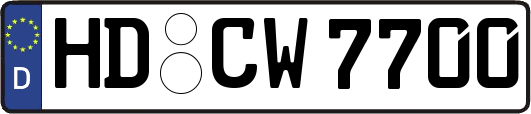 HD-CW7700