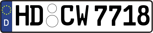 HD-CW7718