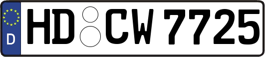 HD-CW7725