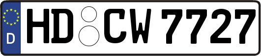 HD-CW7727