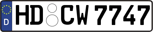 HD-CW7747