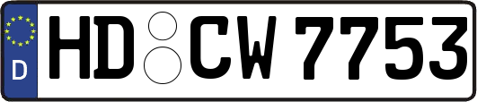 HD-CW7753