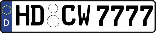 HD-CW7777