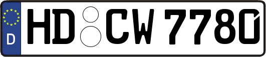 HD-CW7780
