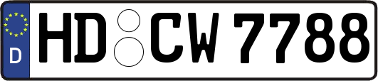 HD-CW7788