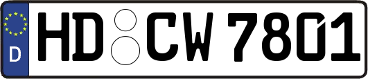 HD-CW7801