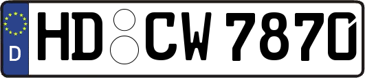 HD-CW7870