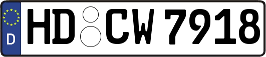 HD-CW7918