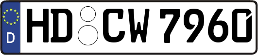 HD-CW7960