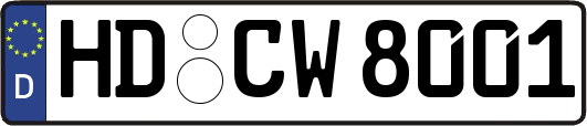HD-CW8001