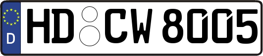 HD-CW8005