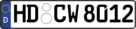 HD-CW8012