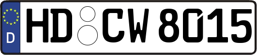 HD-CW8015