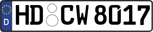HD-CW8017