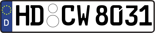 HD-CW8031