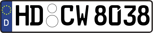 HD-CW8038