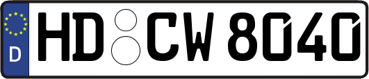 HD-CW8040