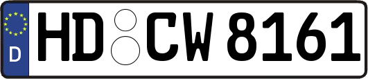 HD-CW8161