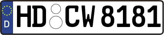 HD-CW8181