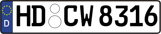 HD-CW8316