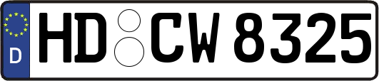 HD-CW8325