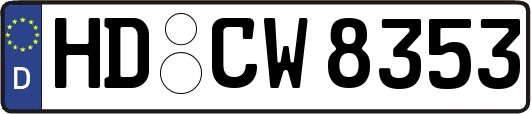HD-CW8353