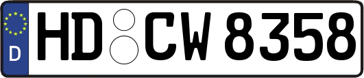 HD-CW8358