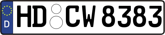 HD-CW8383