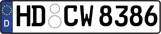 HD-CW8386