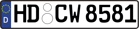 HD-CW8581
