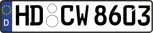 HD-CW8603