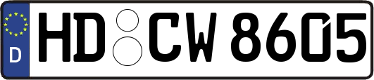 HD-CW8605