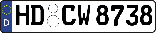 HD-CW8738