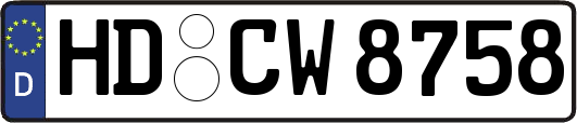 HD-CW8758