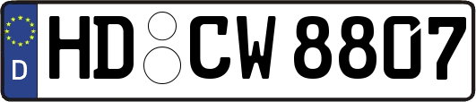 HD-CW8807