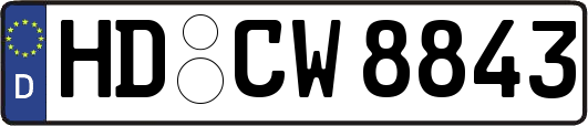 HD-CW8843