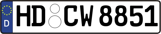 HD-CW8851