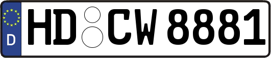 HD-CW8881