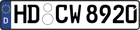 HD-CW8920