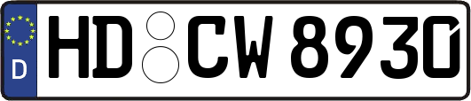 HD-CW8930