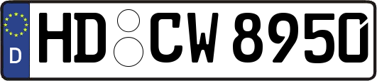 HD-CW8950
