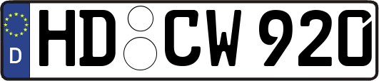 HD-CW920