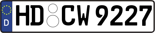 HD-CW9227