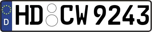 HD-CW9243